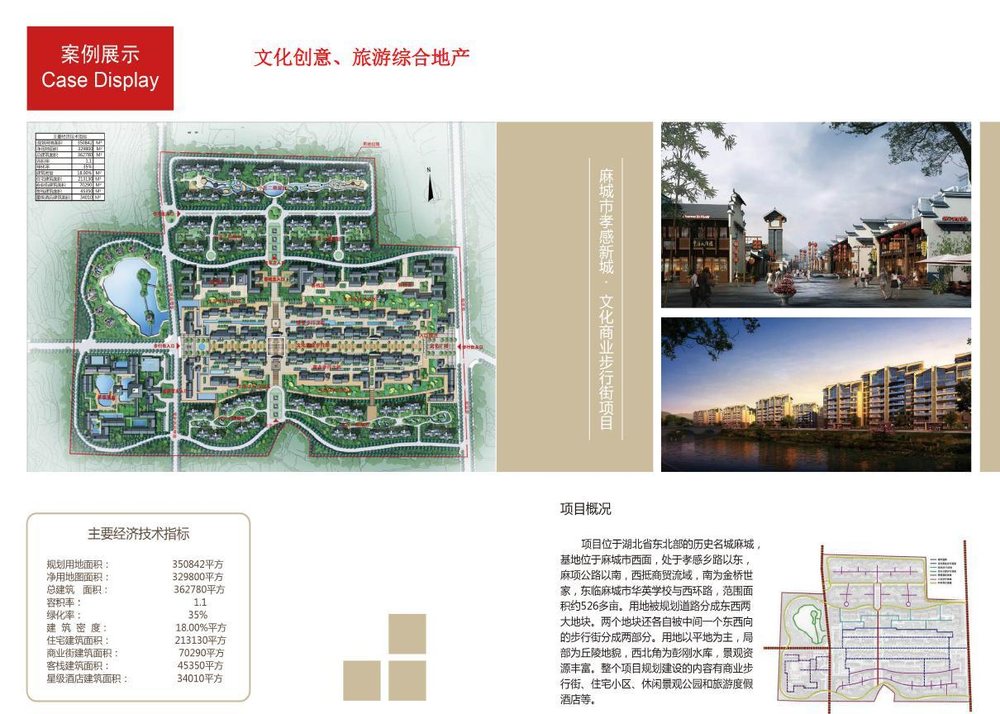 麻城孝感新城·文化商业步行街
